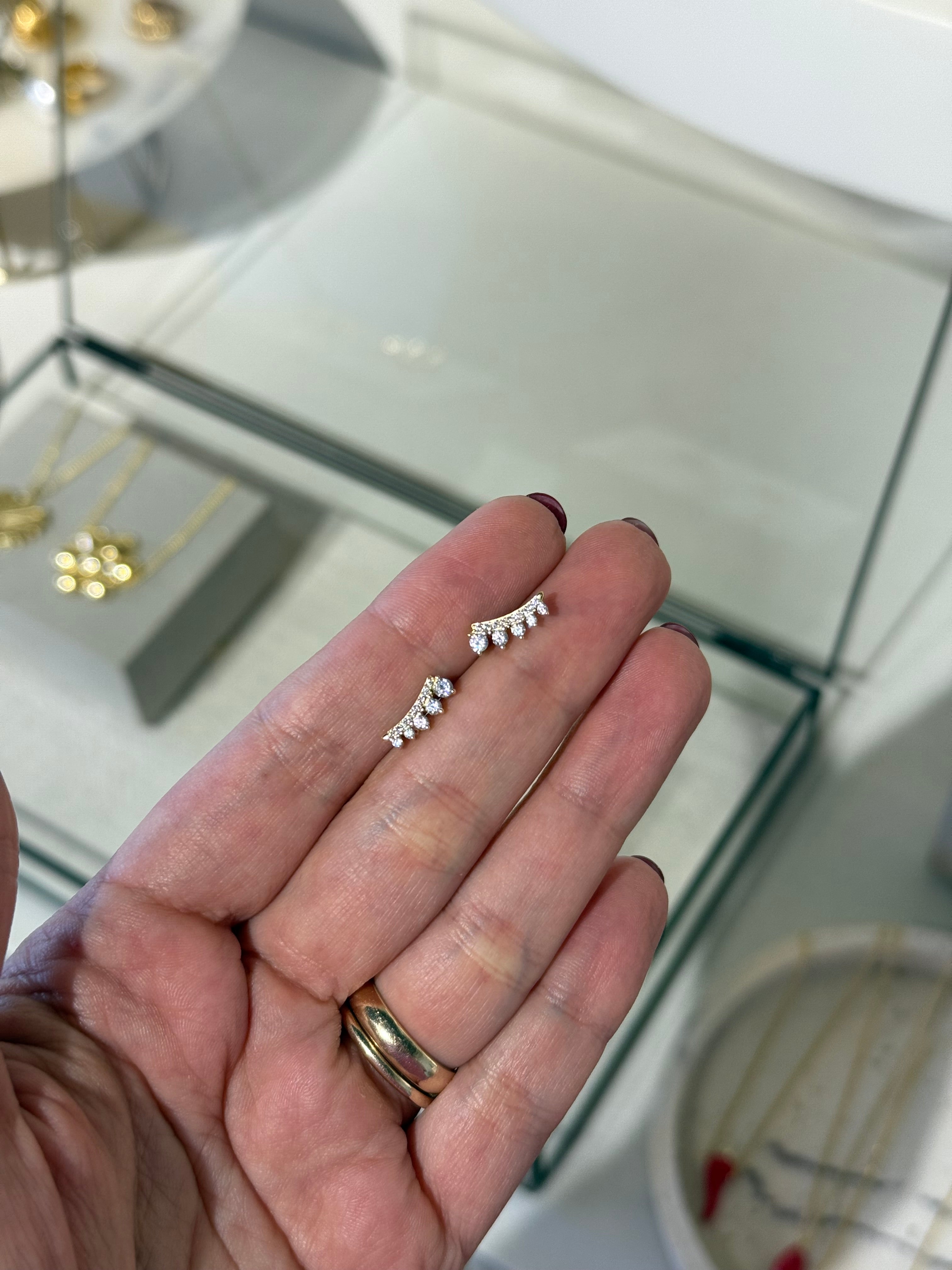 Aros circones cristal