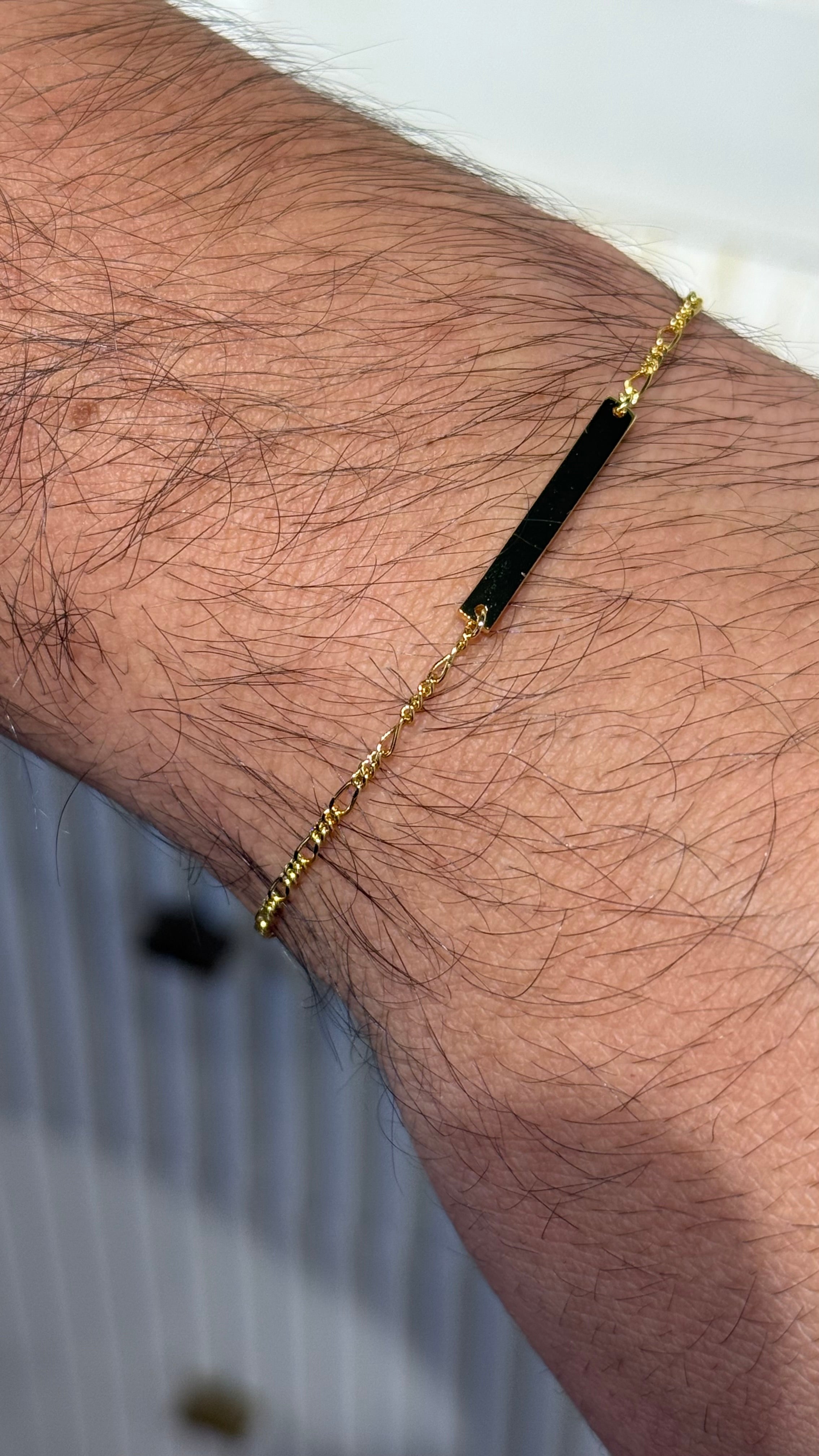 Pulsera fígaro hombre