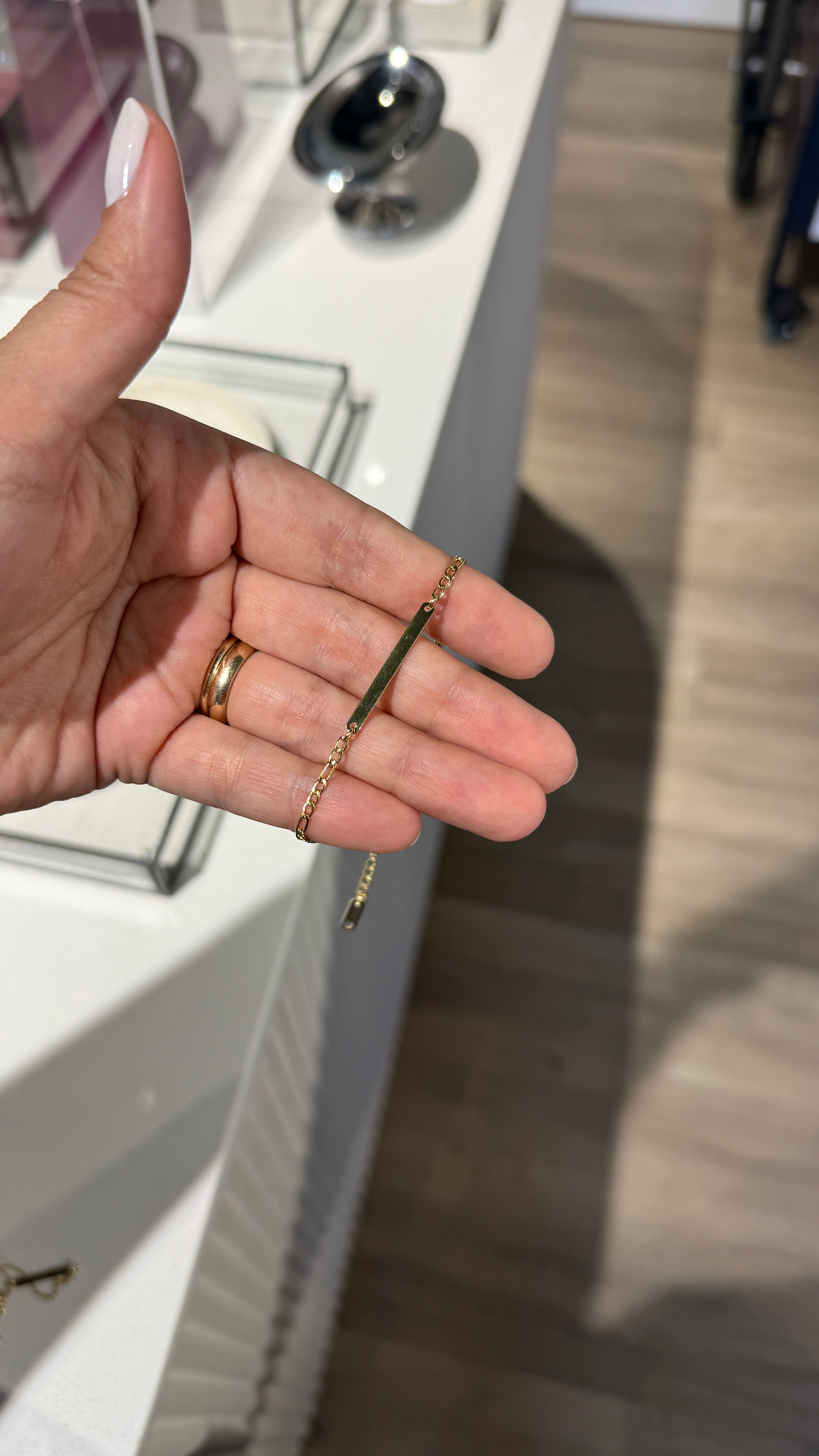 Pulsera para compartir gold