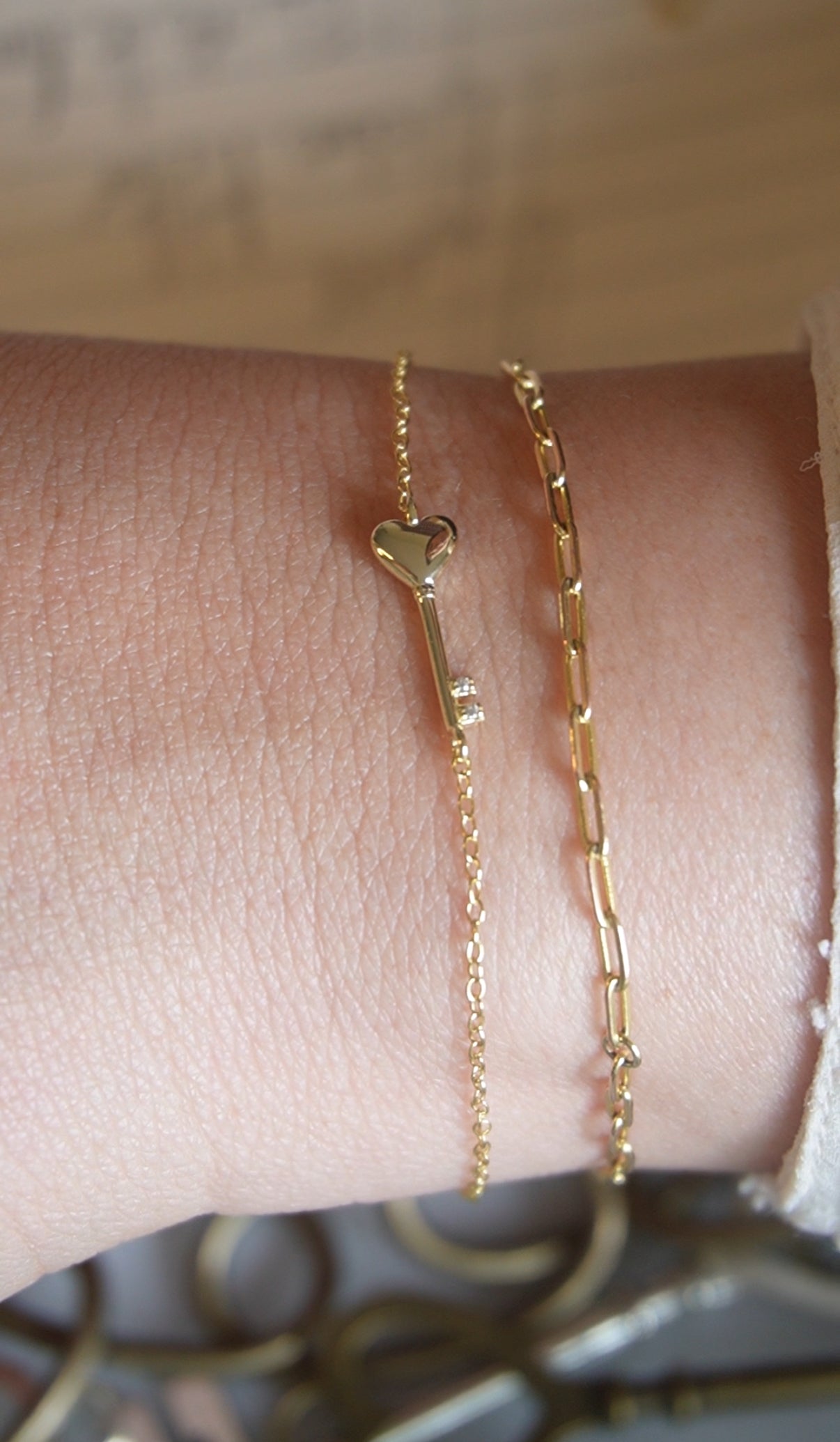 Pulsera la llave de mi corazón