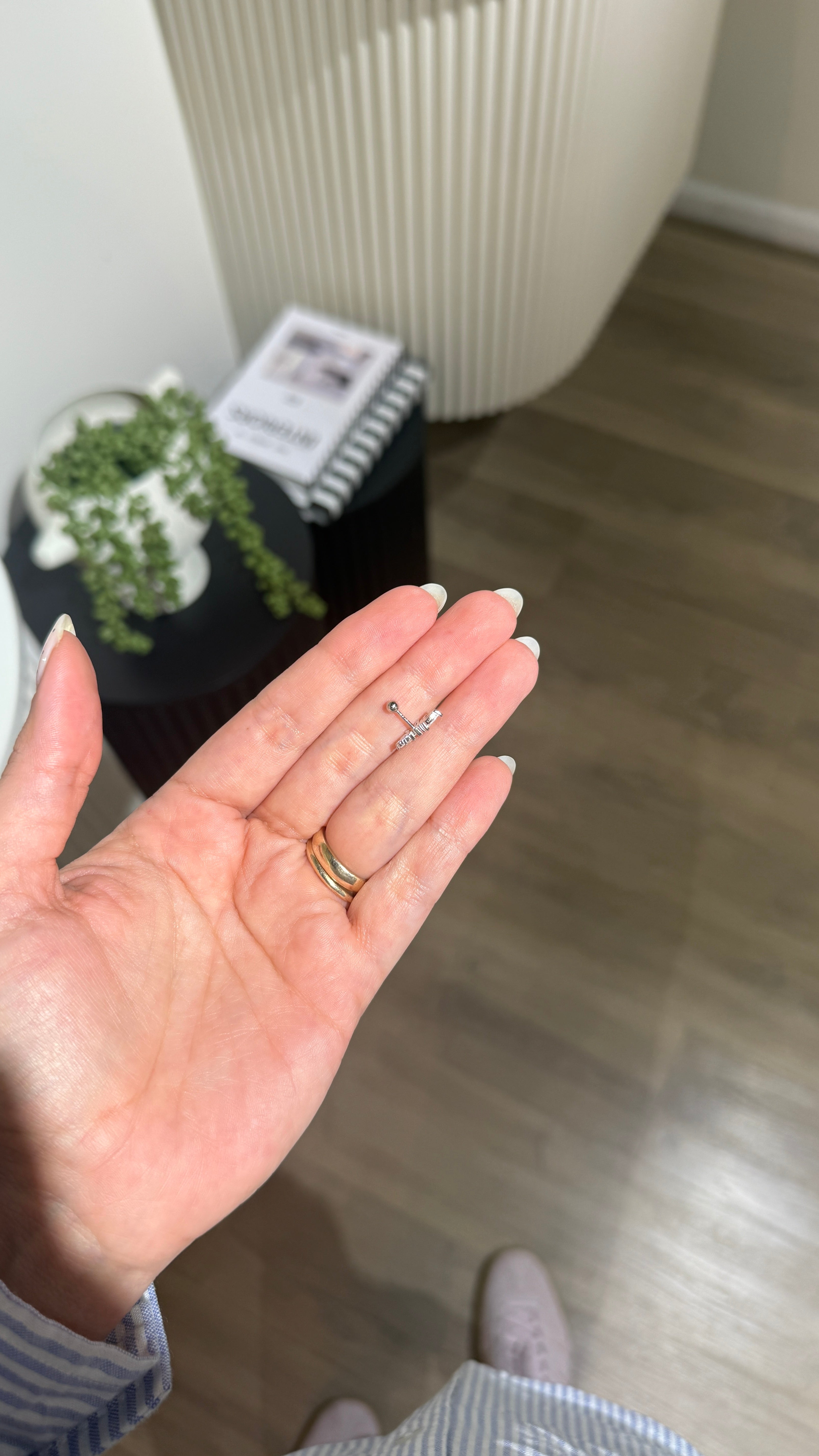 Alas piercing silver