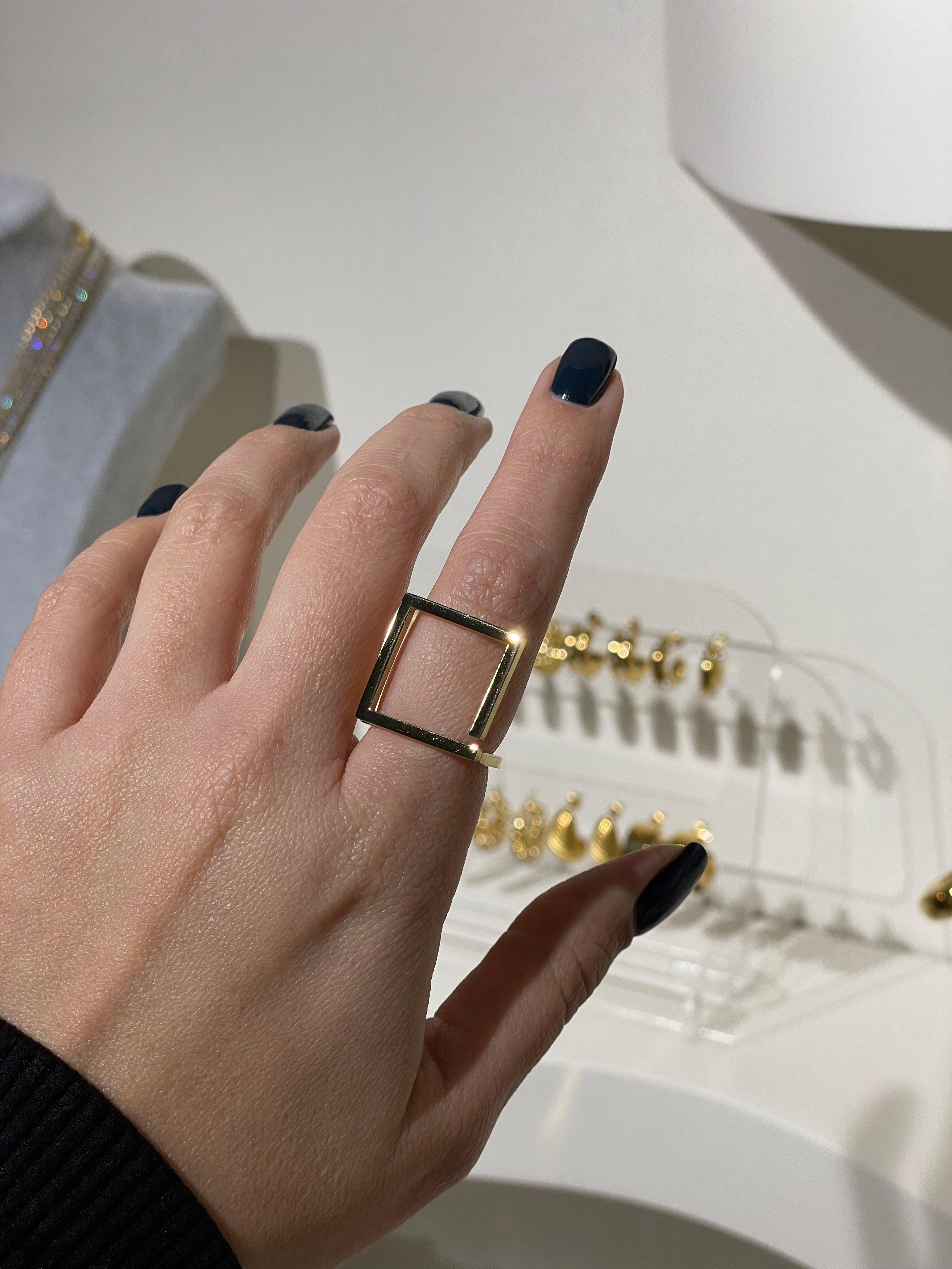 Anillo cuadrado