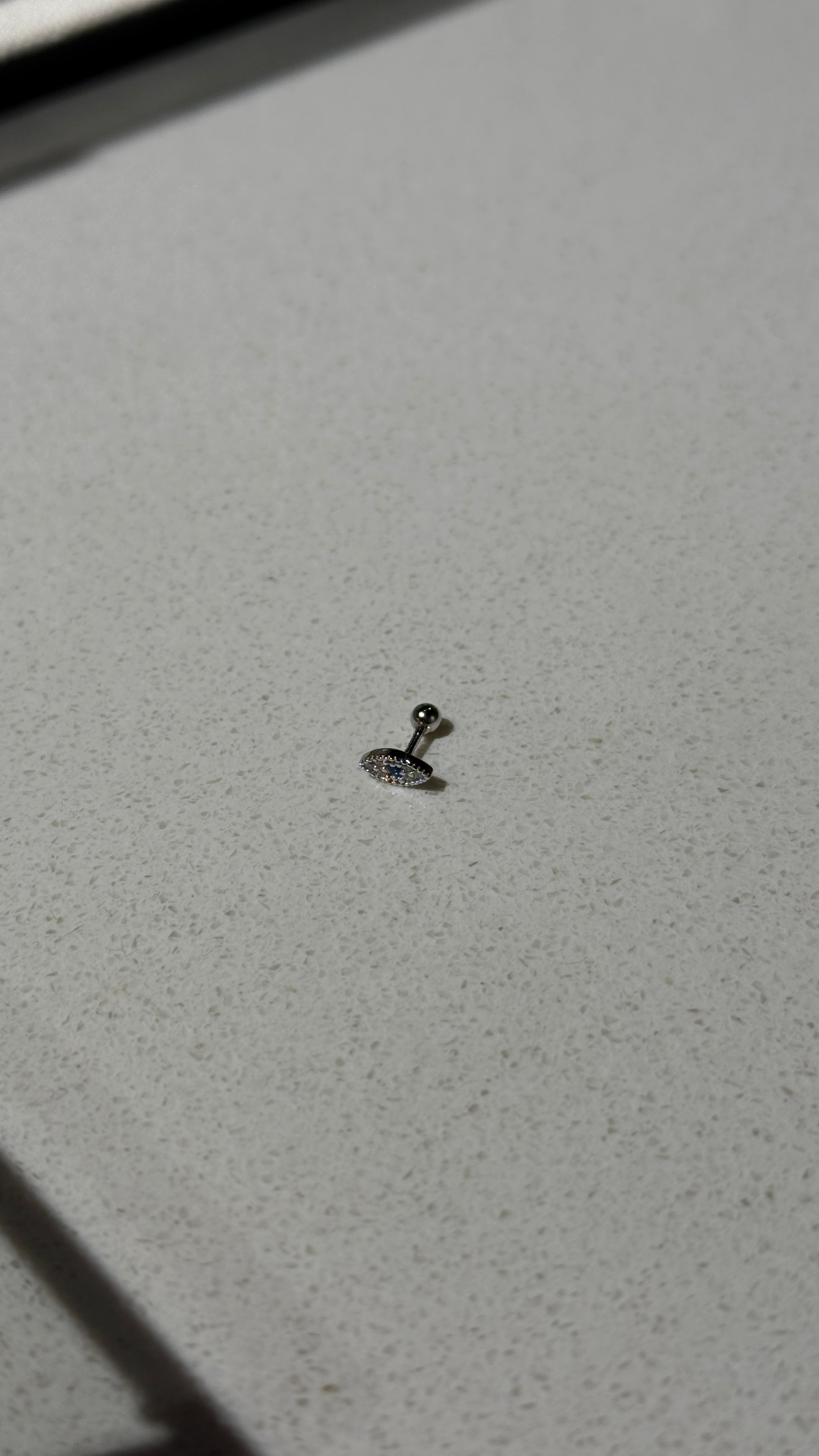 ojo piercing silver