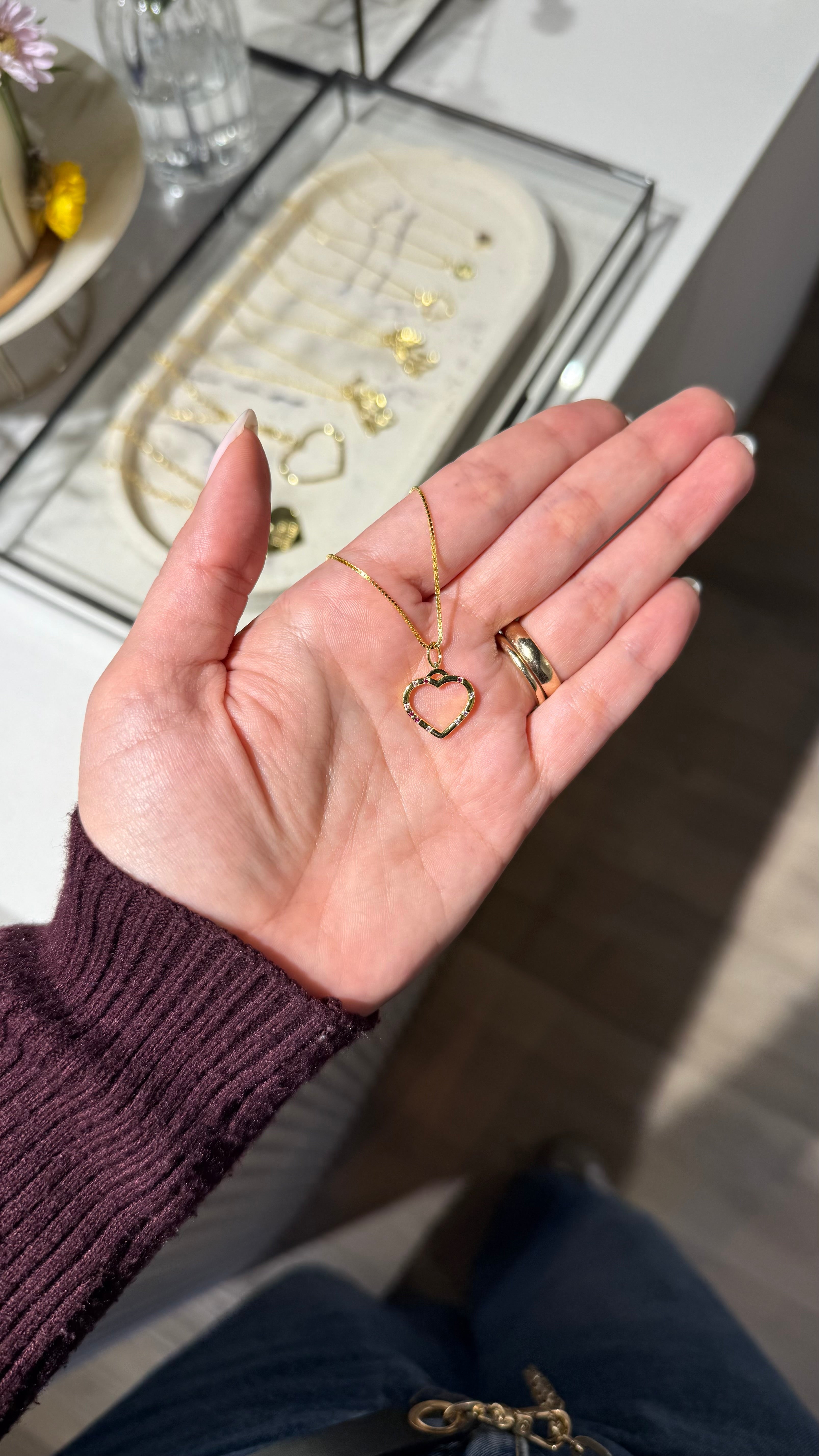 Silueta mini corazón