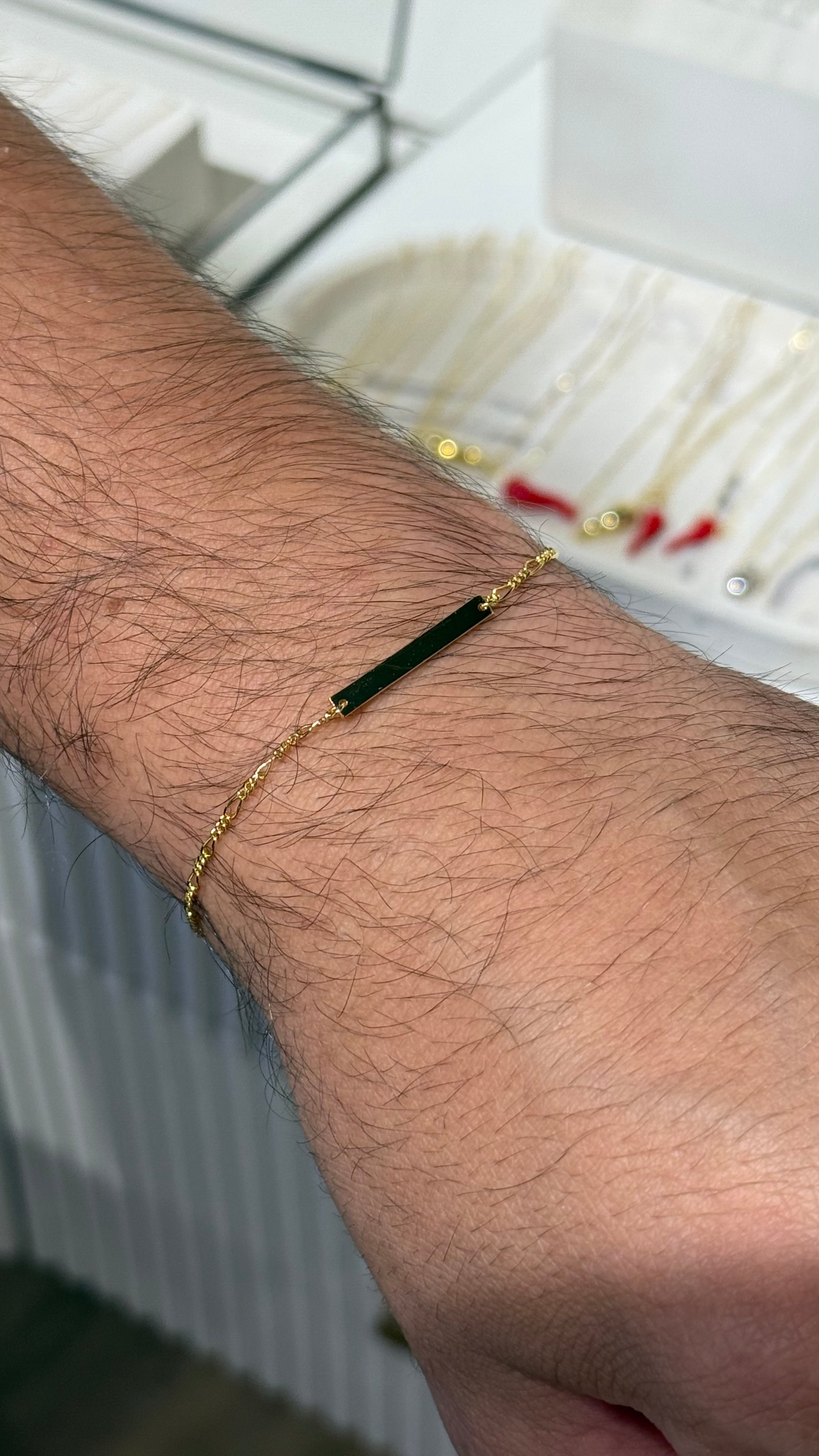 Pulsera fígaro hombre