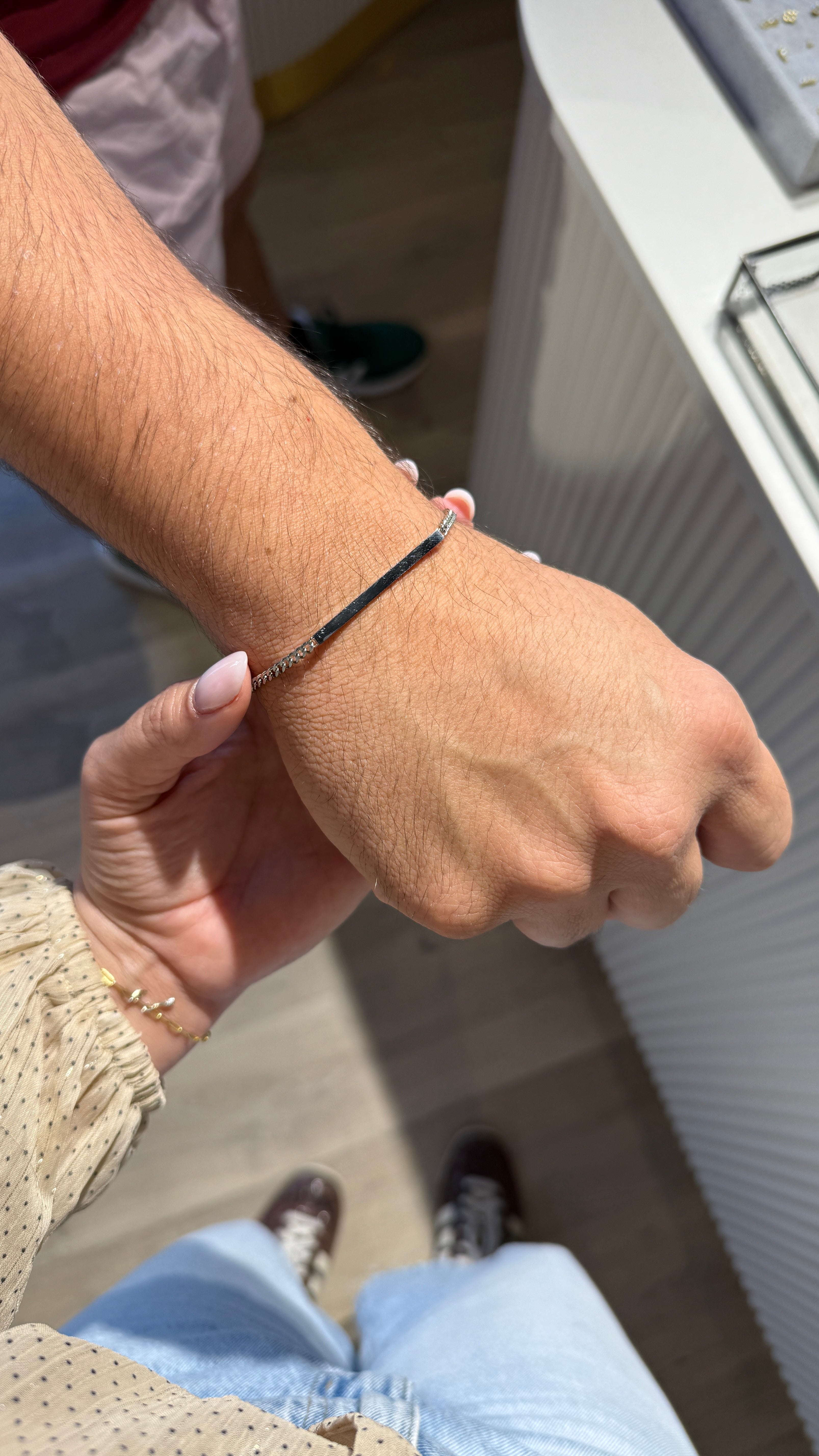 Pulsera acero silver