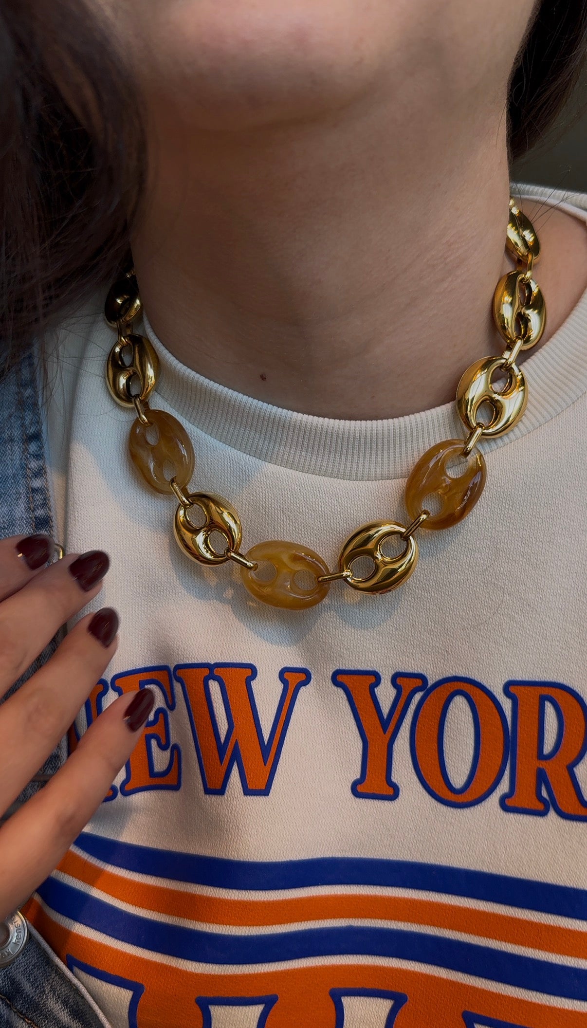 Collar avellana